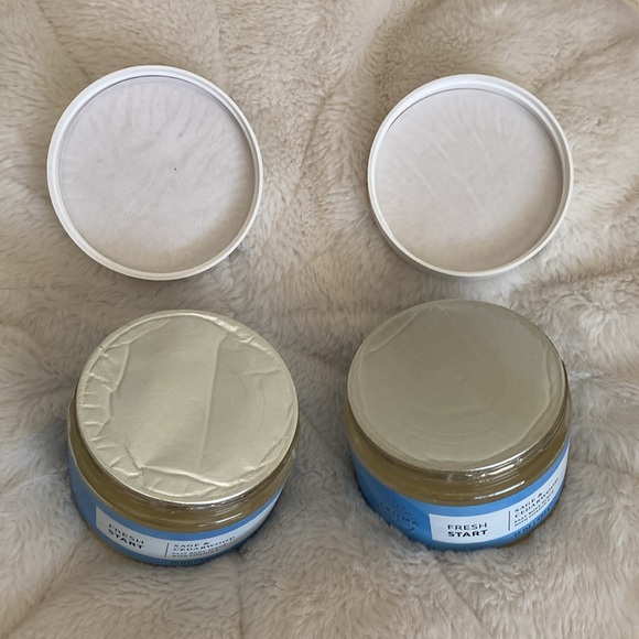 NEW Bath & Body Works Sage & Cedarwood Salt Body Scrub (set of 2) - Picture 5 of 7